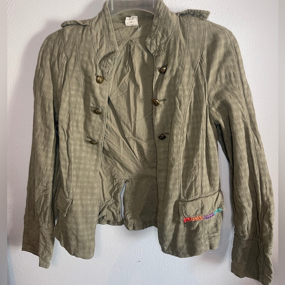 Mora long sleeve blouse/jacket, size S